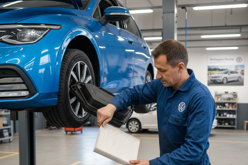 MENJAVA FILTRA, MENJAVA KABINSKEGA FILTRA