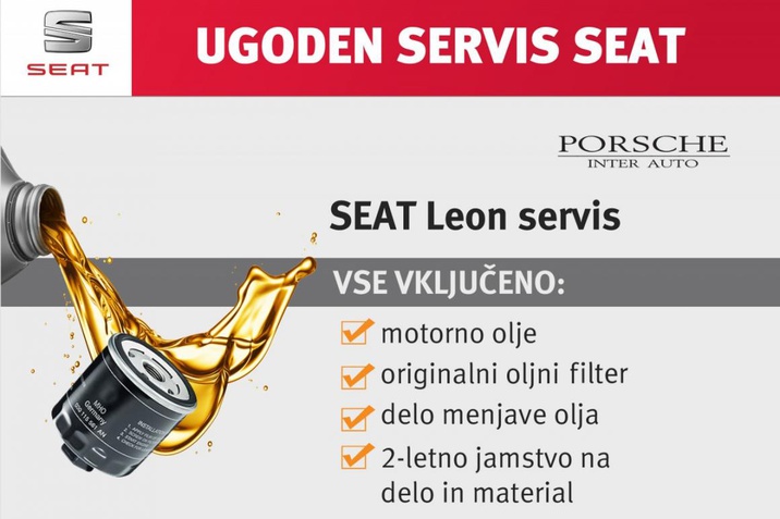 MENJAVA OLJA REDNI SERVIS SEAT LEON 2.0 TDI