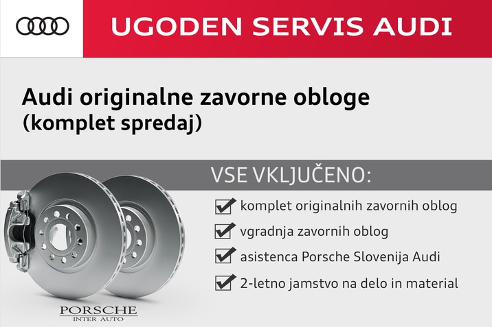 ZAVORNE PLOŠČICE AUDI SERVIS