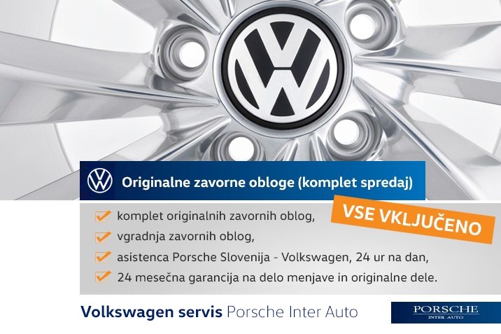 VW ZAVORNE PLOŠČICE UGODNA MENJAVA